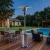 47,000 BTU Hammered Stainless Steel Propane Outdoor Flame Patio Heater