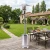47,000 BTU Hammered Stainless Steel Propane Outdoor Flame Patio Heater