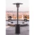 48,000 BTU Bronze Propane Standing Patio Heater with Wheels