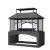 48,000 BTU Black Propane Gas Patio Heater with Safety Auto Shut-Off and Wheels
