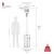48,000 BTU Stainless Steel Propane Patio Heater with Wheels