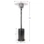 46,000 BTU Steel Propane Patio Heater