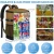 40 Can Cooler Backpack Insulated Leakproof Soft Ice Chest for Camping Hiking Picnic Travel, Brown