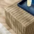 Everlee 3-Piece Wicker Outdoor Sectional Set with Almond Cushions