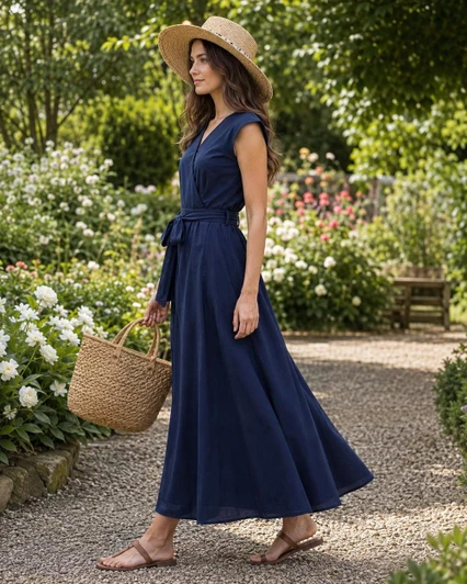 Flowy A-Line Summer Dress