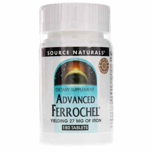 Ferrochel, by Source Naturals