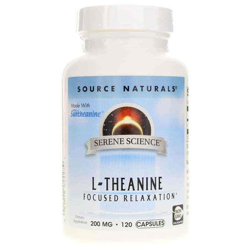 Serene Science L-Theanine 200 Mg, by Source Naturals Serene Science L-Theanine 200 Mg, by Source Naturals