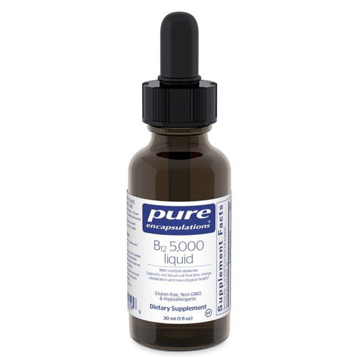 B12 5000 Liquid, 1 Oz, by Pure Encapsulations