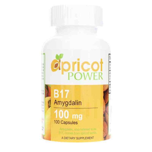 B17 Amygdalin 100 Mg, 100 Capsules, by Apricot Power