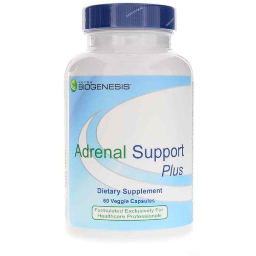 Adrenal Support Plus, 60 Veg Capsules, by Nutra Biogenesis