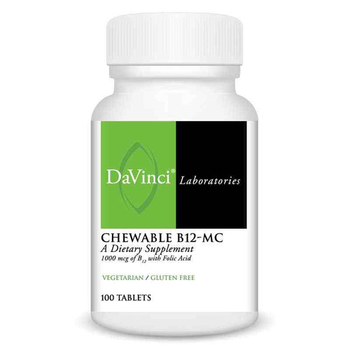 Chewable B12-MC 1000 Mcg, 100 Tablets, by DaVinci Labs Chewable B12-MC 1000 Mcg, 100 Tablets, by DaVinci Labs