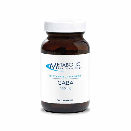 GABA-500, 60 Capsules, by Metabolic Maintenance