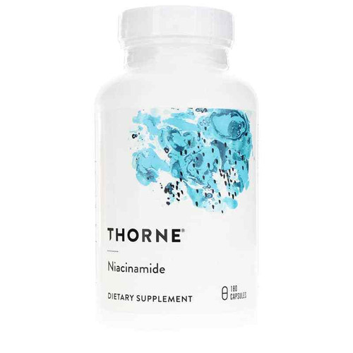 Niacinamide, 180 Veg Capsules, by Thorne Research