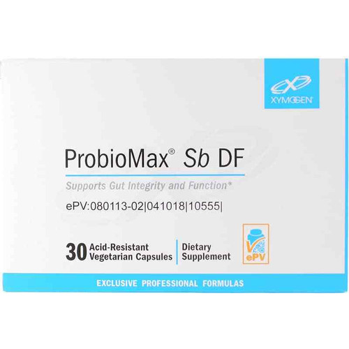 ProbioMax Sb DF, 30 Veg Capsules, by Xymogen