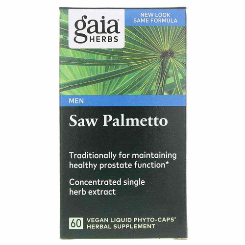Saw Palmetto, 60 Liquid Phyto Caps, by Gaia Herbs
