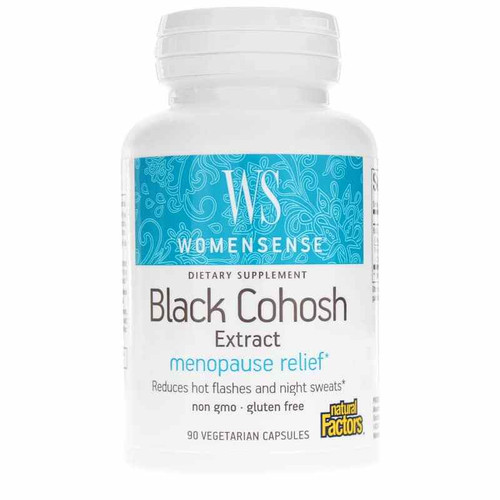 WomenSense Black Cohosh Extract, 90 Veg Capsules, by Natural Factors