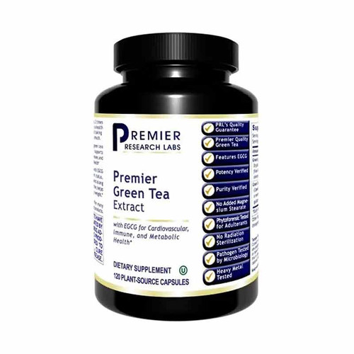 Premier Green Tea Extract, 120 Veg Capsules, by Premier Research Labs