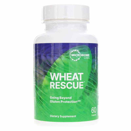 WheatRescue, 60 Capsules, by Microbiome Labs