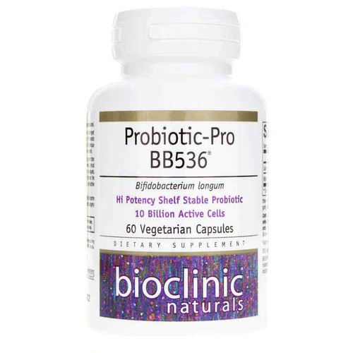 Probiotic-Pro BB536, 60 Veg Capsules, by Bioclinic Naturals