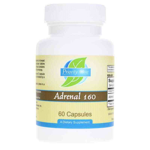 Adrenal 160, 60 Capsules, by Priority One