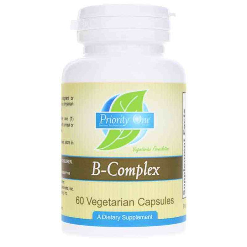 B-Complex, 60 Veg Capsules, by Priority One