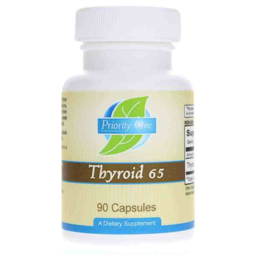 Thyroid 65, 90 Capsules, by Priority One