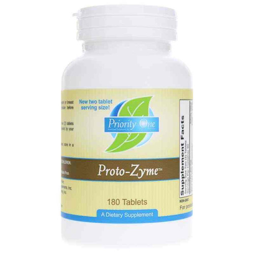 Proto-Zyme, 180 Tablets, by Priority One