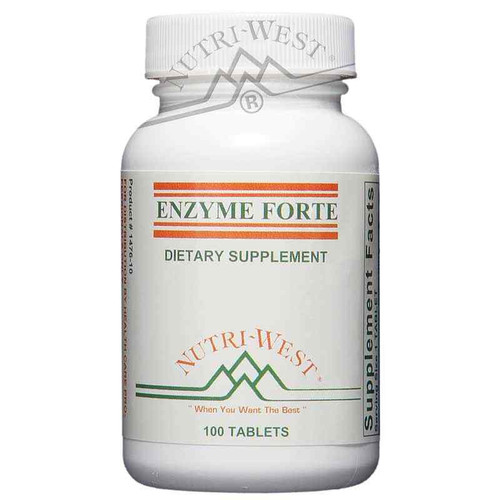 Enzyme Forte, 100 Tablets, by Nutri-West
