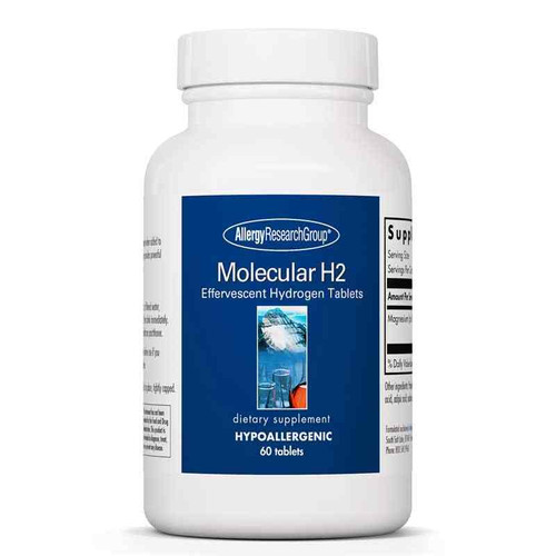 Molecular H2 Effervescent Hydrogen Tablets, by Allergy Research Group