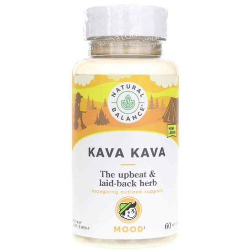 Kava Kava Root Extract, 60 Veg Capsules, by Natural Balance