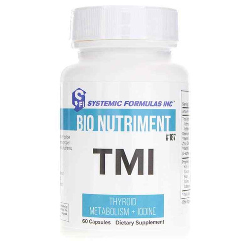 TMI Thyroid Metabolism + Iodine, 60 Capsules, by Systemic Formulas TMI Thyroid Metabolism + Iodine, 60 Capsules, by Systemic Formulas
