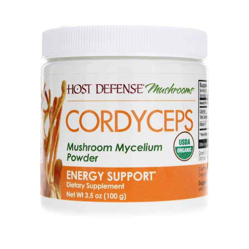 Cordyceps Mushroom Mycelium Powder, 3.5 Oz, by Host Defense