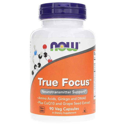 True Focus, 90 Veg Capsules, by NOW Foods