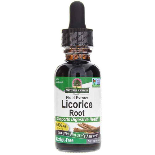 Licorice Extract Alcohol-Free, 1 Oz, by Natures Answer