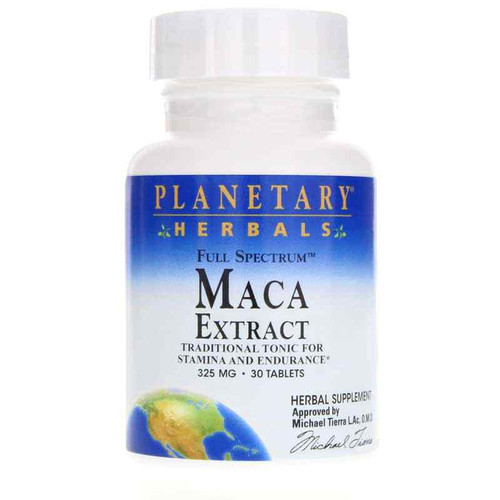 Maca Extract 325 Mg Full Spectrum, by Planetary Herbals