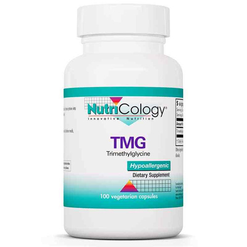 TMG Trimethylglycine, 100 Veg Capsules, by Nutricology