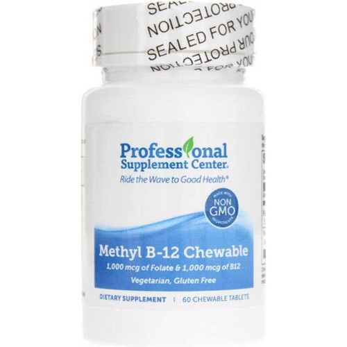Methyl B-12 Chewable, 60 Chewable Tablets, by Professional Supplement Center