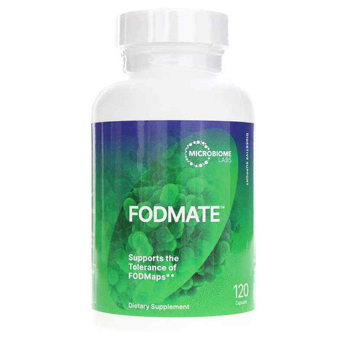 FODMATE, 120 Capsules, by Microbiome Labs