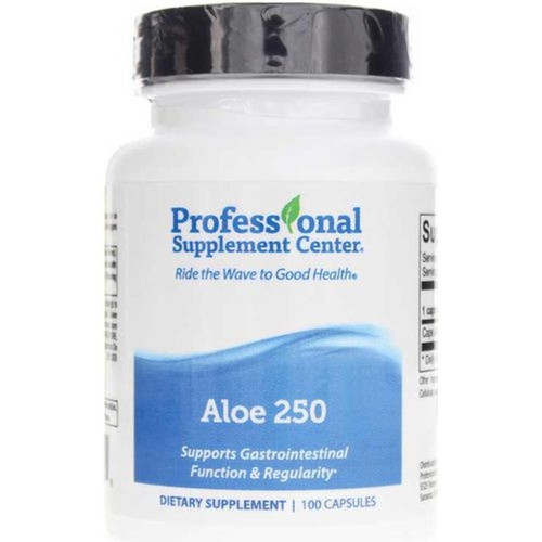 Aloe 250, 100 Capsules, by Professional Supplement Center