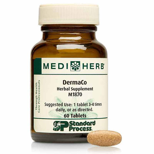 DermaCo, 60 Tablets, by Standard Process