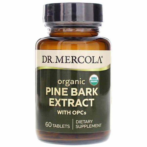Pine Bark Organic Extract, 60 Tablets, by Dr. Mercola