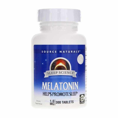 Sleep Science Melatonin 1 Mg Tablets, by Source Naturals