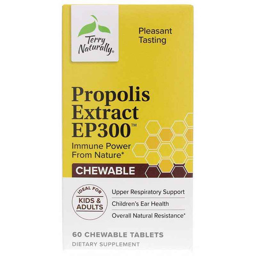 Propolis Extract EP300, 60 Chewable Tablets, by Terry Naturally