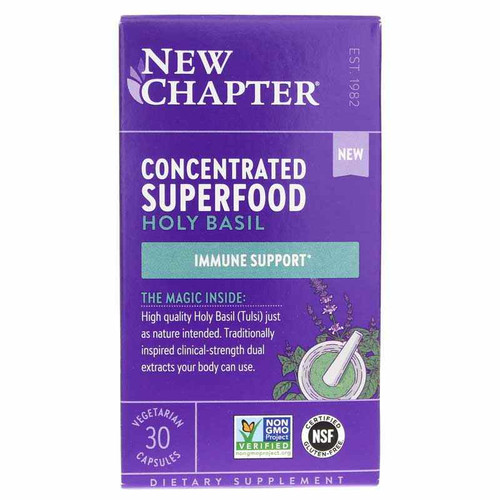 Concentrated Superfood Holy Basil, by New Chapter