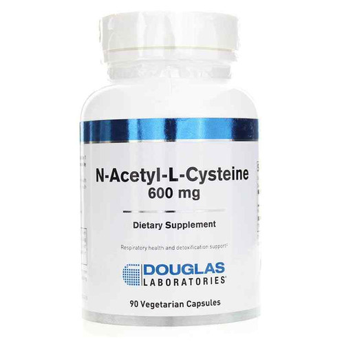 N-Acetyl-L-Cysteine 600 Mg, 90 Veg Capsules, by Douglas Laboratories