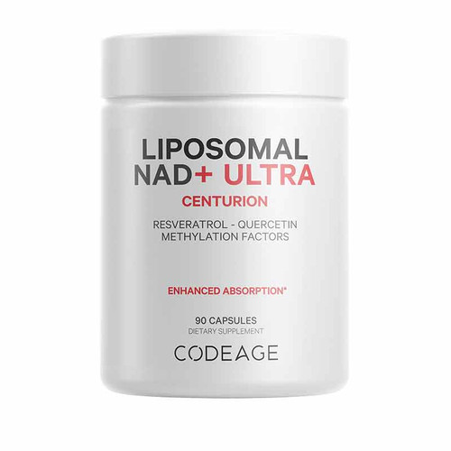 Liposomal NAD+ Ultra, 90 Capsules, by Codeage