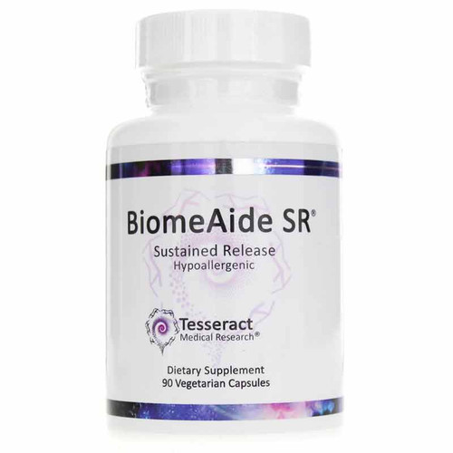 BiomeAide SR, 90 Veg Capsules, by Tesseract Medical Research