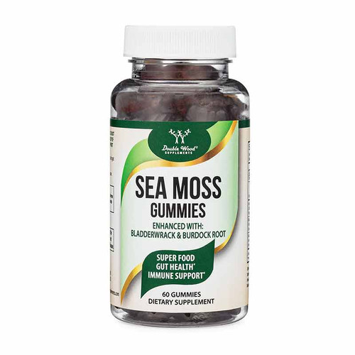 Sea Moss Gummies, by Double Wood Supplements