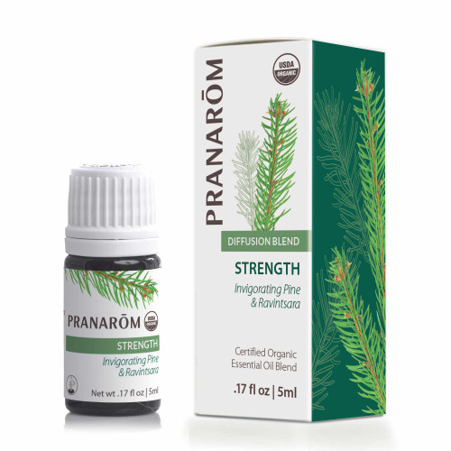 Strength Essential Oil Diffusion Blend, .17 Oz, by Pranarom