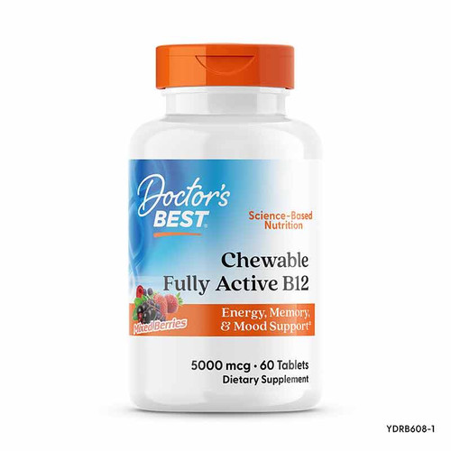 Chewable Fully Active B12, by Doctors Best Chewable Fully Active B12, by Doctors Best